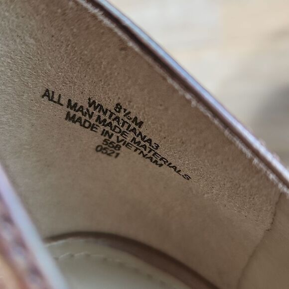 🔸️NIB Nine West Rose Gold Tatiana 3 High Heel Pumps Size 8.5 - Picture 10 of 12